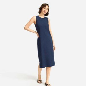 Everlane The Long Weekend Tank Dress Size L Navy